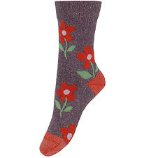 Melton Socks - Glitter - Hydrangea