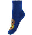 Melton Strumpor - Anti-Slip - Hamburgare - True Blue
