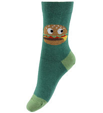 Melton Socks - Burger - June Bug