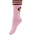 Melton Socks - Mushroom - Pink Nectar
