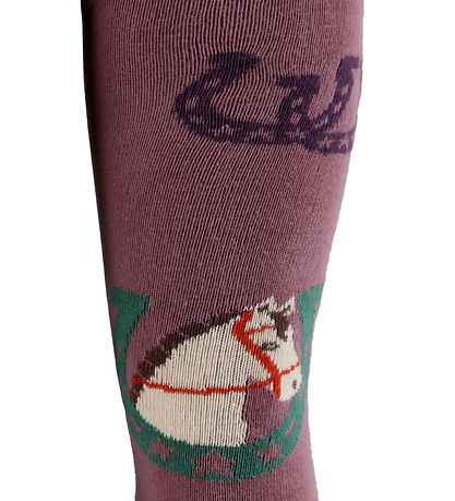 Melton Tights - Lucky Horse - Grape Shake