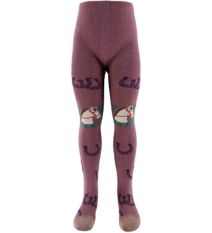 Melton Tights - Lucky Horse - Grape Shake