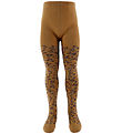 Melton Strumpfhosen - Leopard - Keks