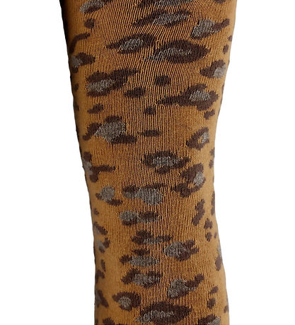 Melton Strumpfhosen - Leopard - Keks