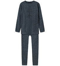 Sous-vêtements de Ski Name It - NknArgent - Grey Melange