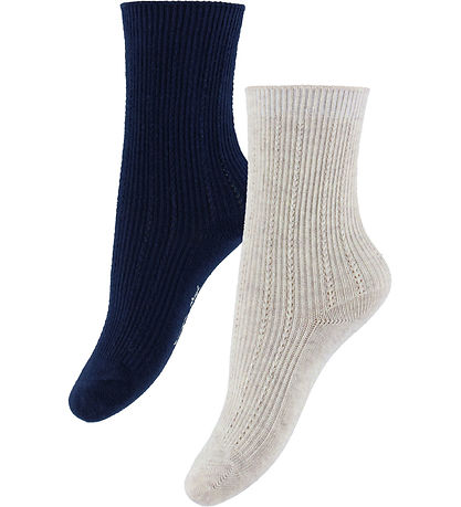 Konges Sløjd Socken - Rib - 2er-Pack - Pontelle - Mix Pack