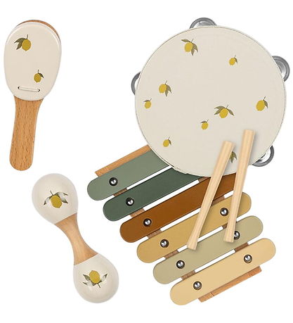 Konges Sløjd Music Instruments - Wood - Glossy - Lemon