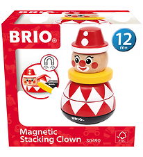 BRIO Stapelleksaker - Magnesisk - Clown - 5 Delar