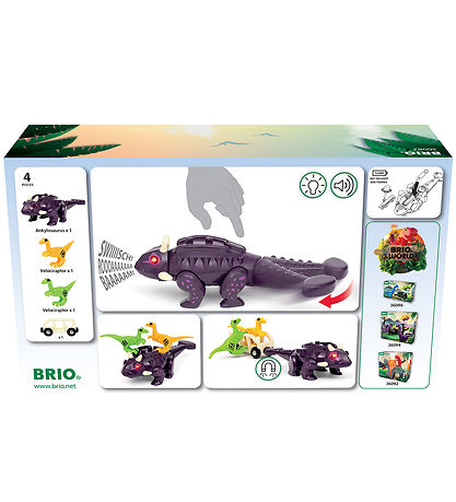 BRIO World Dinosaur Attack Set