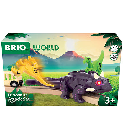 BRIO World Dinosaur Attack Set