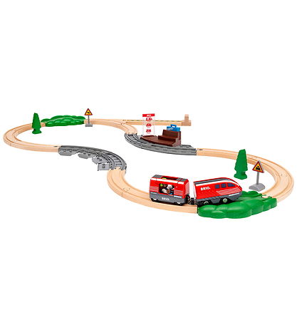 BRIO World Train set - Pull & Slip - 28 Parts