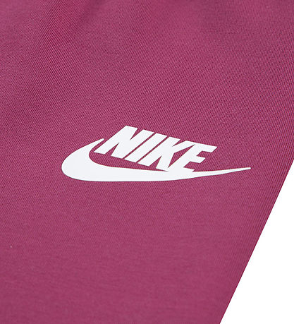 Nike Sweat Set - Wide Leg - Sweet Beet