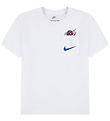Nike Stuttermabolur - White