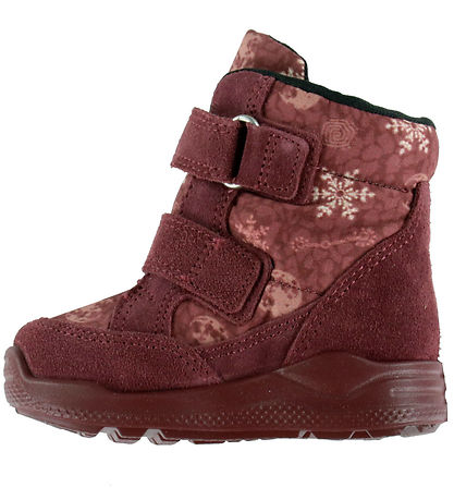 Ecco Vinterkängor - Tex - Urban Mini I Hög - Dark Ruby/Snöflinga