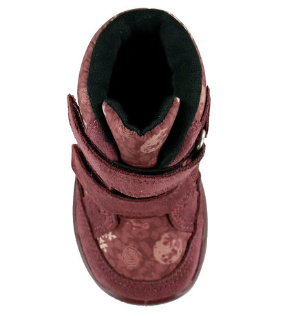 Ecco Vinterkängor - Tex - Urban Mini I Hög - Dark Ruby/Snöflinga