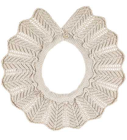 Condor Teething Bib - Knitted - Nougat