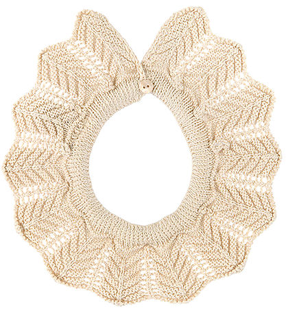 Condor Teething Bib - Knitted - Beige