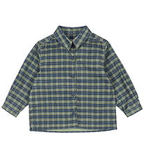 Konges Sløjd Hemd - Cord - Cara - Laurel Blue Check