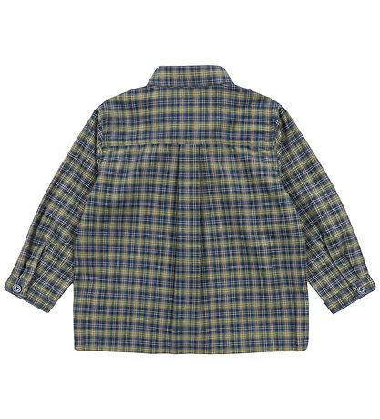 Konges Sløjd Hemd - Cord - Cara - Laurel Blue Check