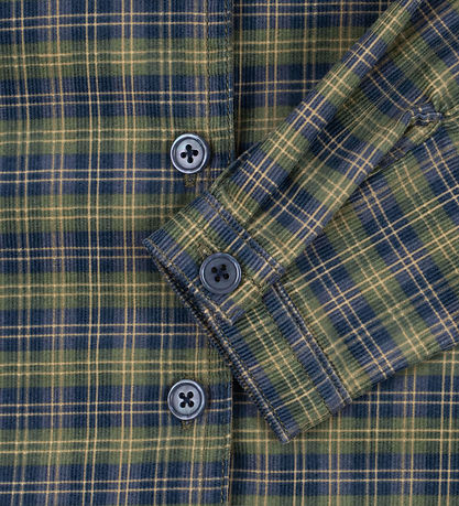 Konges Sløjd Hemd - Cord - Cara - Laurel Blue Check
