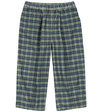 Konges Sløjd Cordhose - Cara - Laurel Blue Check