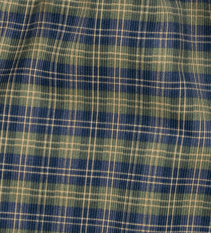 Konges Sløjd Cordhose - Cara - Laurel Blue Check