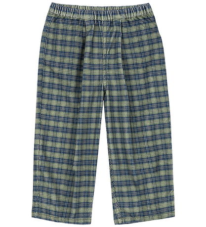 Konges Sløjd Cordhose - Cara - Laurel Blue Check