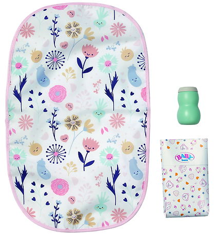 Baby Born Doll changing bag - Flower