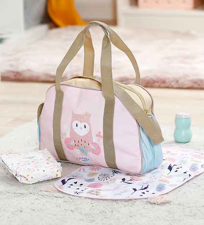 Baby Born Doll changing bag - Flower