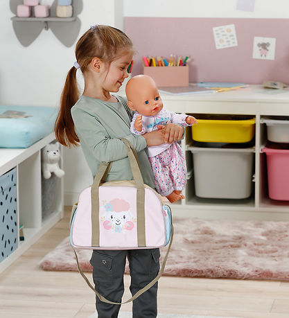 Baby Born Doll changing bag - Flower