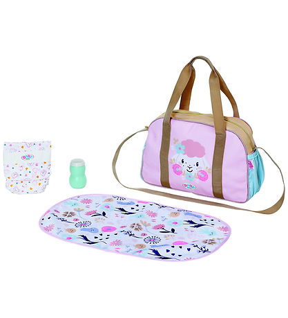 Baby Born Doll changing bag - Flower