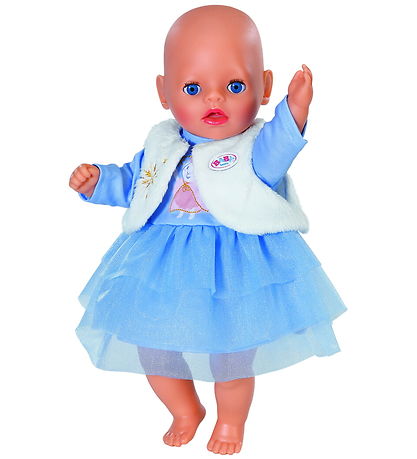 Baby Born Puppenkleidung - Kleid - 36 cm - Blau