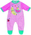 Baby Born Puppenkleidung - Strampler - 36 cm - Rosa m. Obst