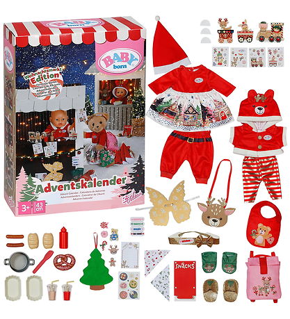 Baby Born Advent Calendar - 43 cm - 24 Doors