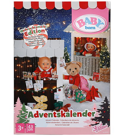 Baby Born Advent Calendar - 43 cm - 24 Doors