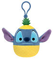 Squishmallows Soft Toy - 9 cm - Pineapple Stitch - Clip On