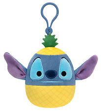 Squishmallows Soft Toy - 9 cm - Pineapple Stitch - Clip On
