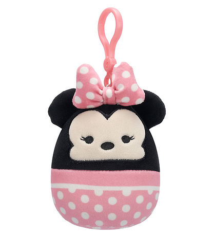 Squishmallows Soft Toy - 9 cm - Minnie Mouse - Clip On