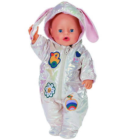 Baby Born Puppenkleidung - Winteranzug m. Hasenohren - 43 cm