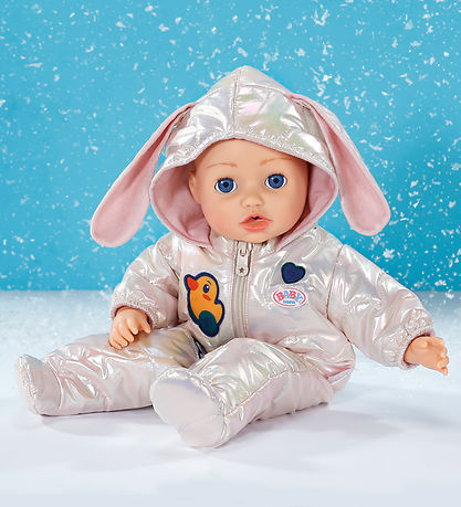 Baby Born Puppenkleidung - Winteranzug m. Hasenohren - 43 cm