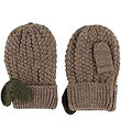 Konges Sløjd Mittens - Knitted - Fruity - Bunny Brown Melange