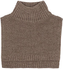 Konges Sløjd Neck Warmer - Wool - Knitted - Fruity - Brown Melan