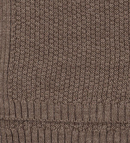 Konges Sløjd Neck Warmer - Wool - Knitted - Fruity - Brown Melan