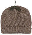 Konges Sløjd Beanie - Wool - Knitted - Fruity - Bunny Brown Mela