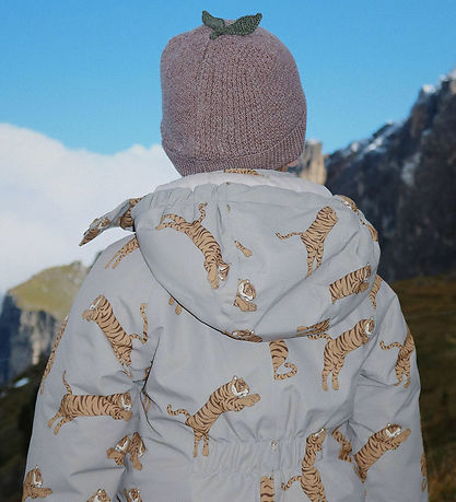 Konges Sløjd Beanie - Wool - Knitted - Fruity - Bunny Brown Mela