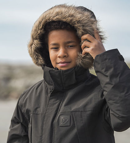 Didriksons Winter Coat - Sylvin - Black