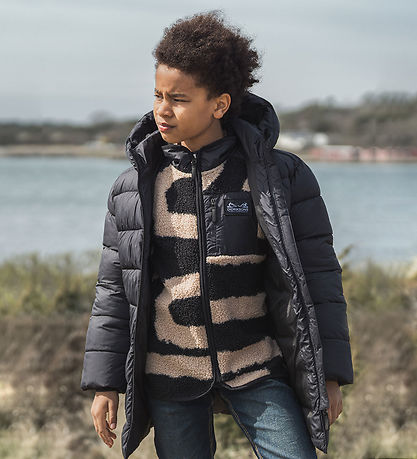 Didriksons Puffer Jacket - Scoria - Black
