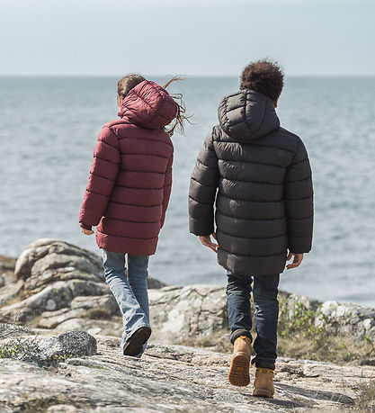 Didriksons Puffer Jacket - Scoria - Black