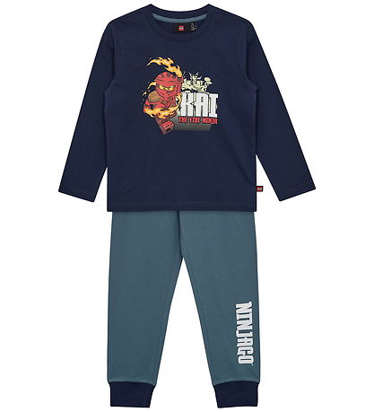 LEGO® Wear Ninjago Pyjama Set - 2 Parts - LwAgan - Blue