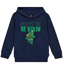 LEGO® Wear Ninjago Hoodie - LwSaku - Dark Blue